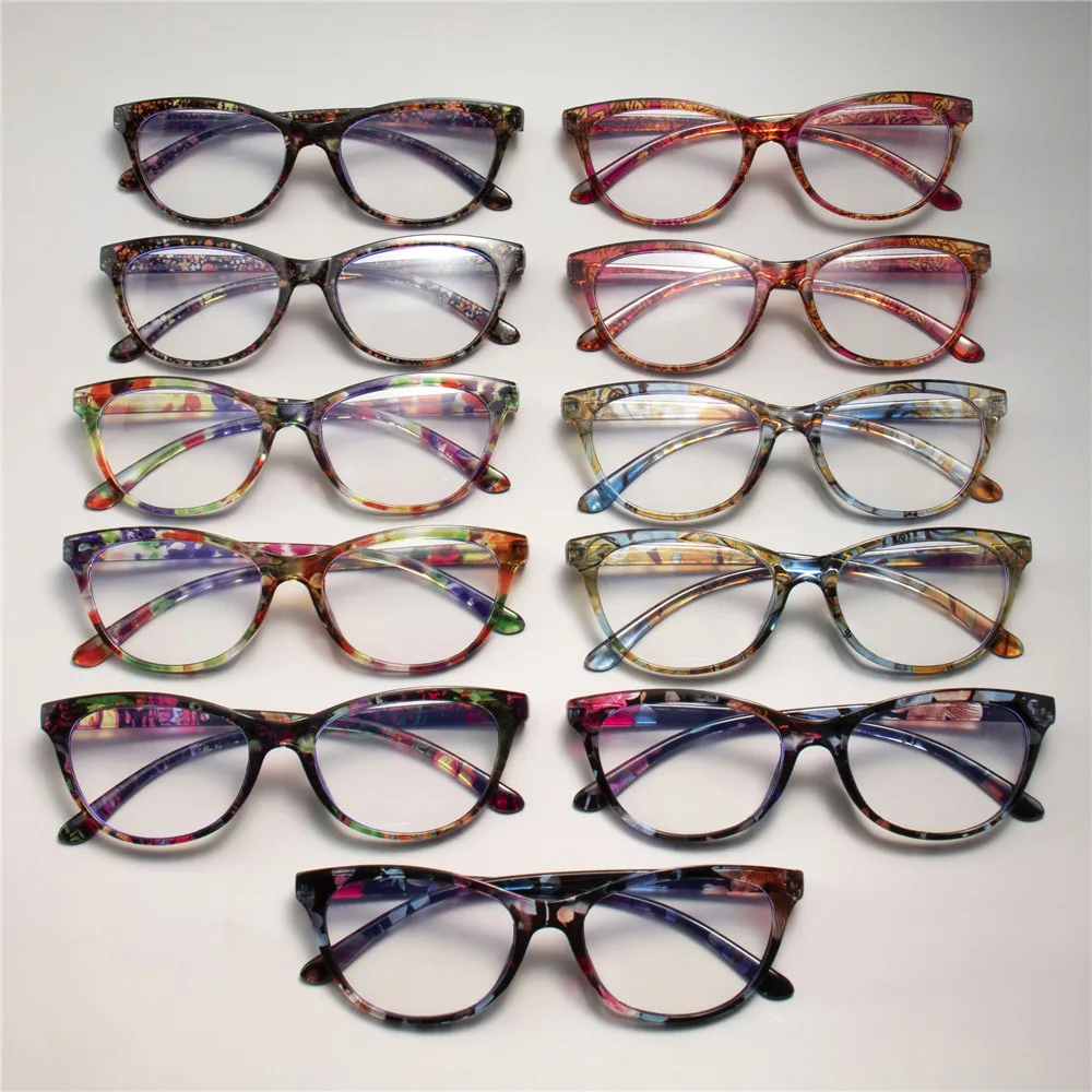 11PCS New Cat Eye Reading Glasses Summer Decoration Anti-blue Light Glasses Fashion Package Flower Glasses
11PCS New Cat Eye Reading Glasses Summer Decoration Anti-blue Light Glasses Fashion Package Flower Glasses