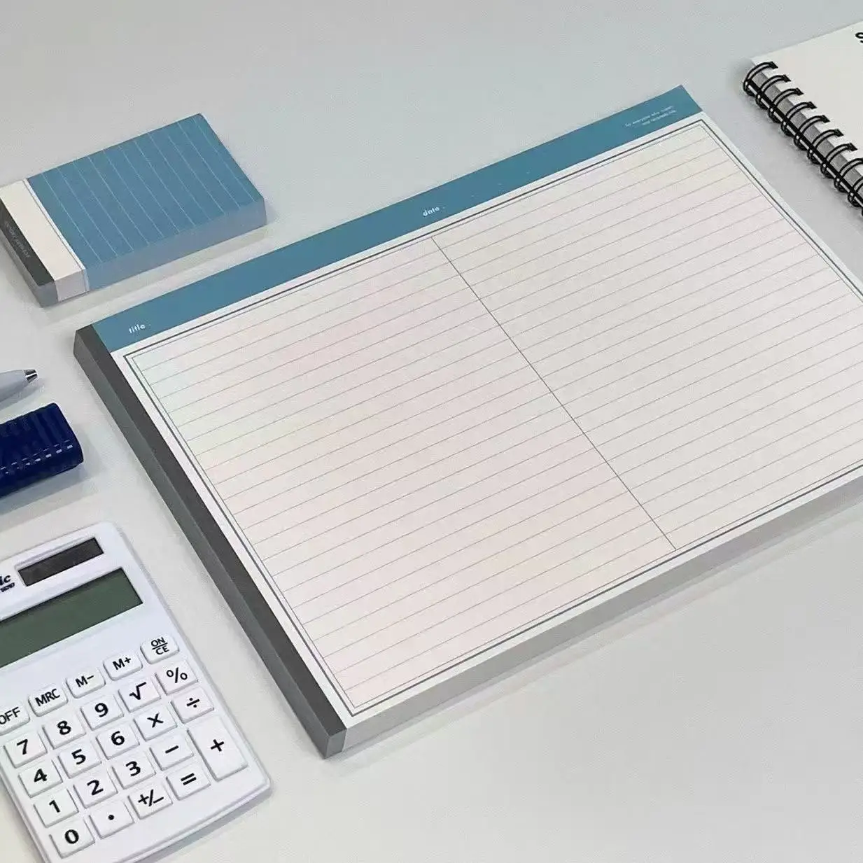 B5 horizontal format, Maillard ruled paper, can be torn, high-end appearance, suitable for learning, simple and thick
B5 horizontal format, Maillard ruled paper, can be torn, high-end appearance, suitable for learning, simple and thick