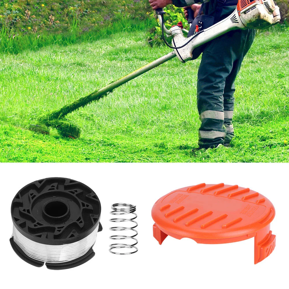 6PCS Lawn Mower Spool with Cover Replacement Accessories Parts Fit for BLACK+DECKER AF100 Trimmer Spool Garden Lawn Mower Spool
6PCS Lawn Mower Spool with Cover Replacement Accessories Parts Fit for BLACK+DECKER AF100 Trimmer Spool Garden Lawn Mower Spool