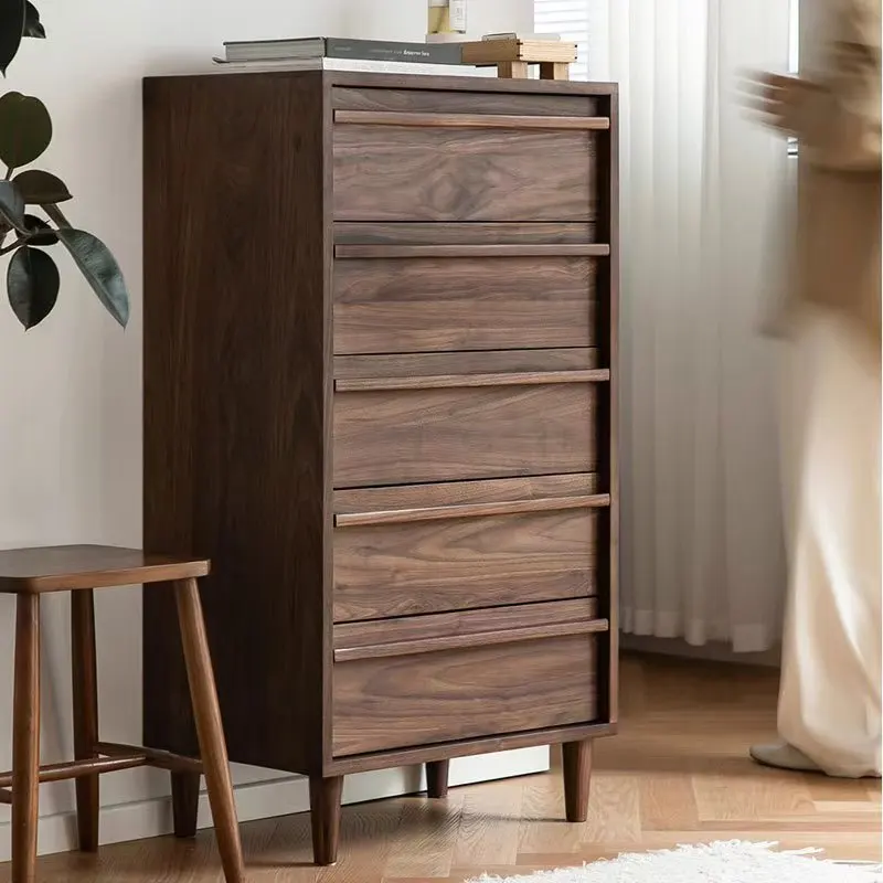 Customizable North American black walnut antique simple bedroom multi-functional storage side cabinet
Customizable North American black walnut antique simple bedroom multi-functional storage side cabinet