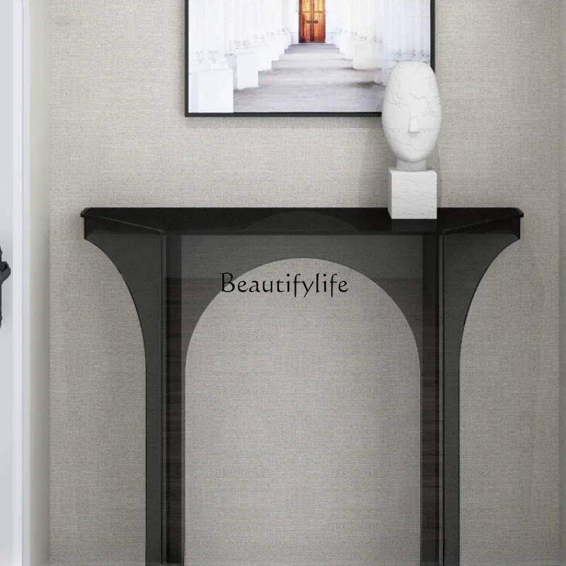 New Chinese-style entrance table case entrance platform Extremely narrow corridor aisle wall frame High-end view platform
New Chinese-style entrance table case entrance platform Extremely narrow corridor aisle wall frame High-end view platform