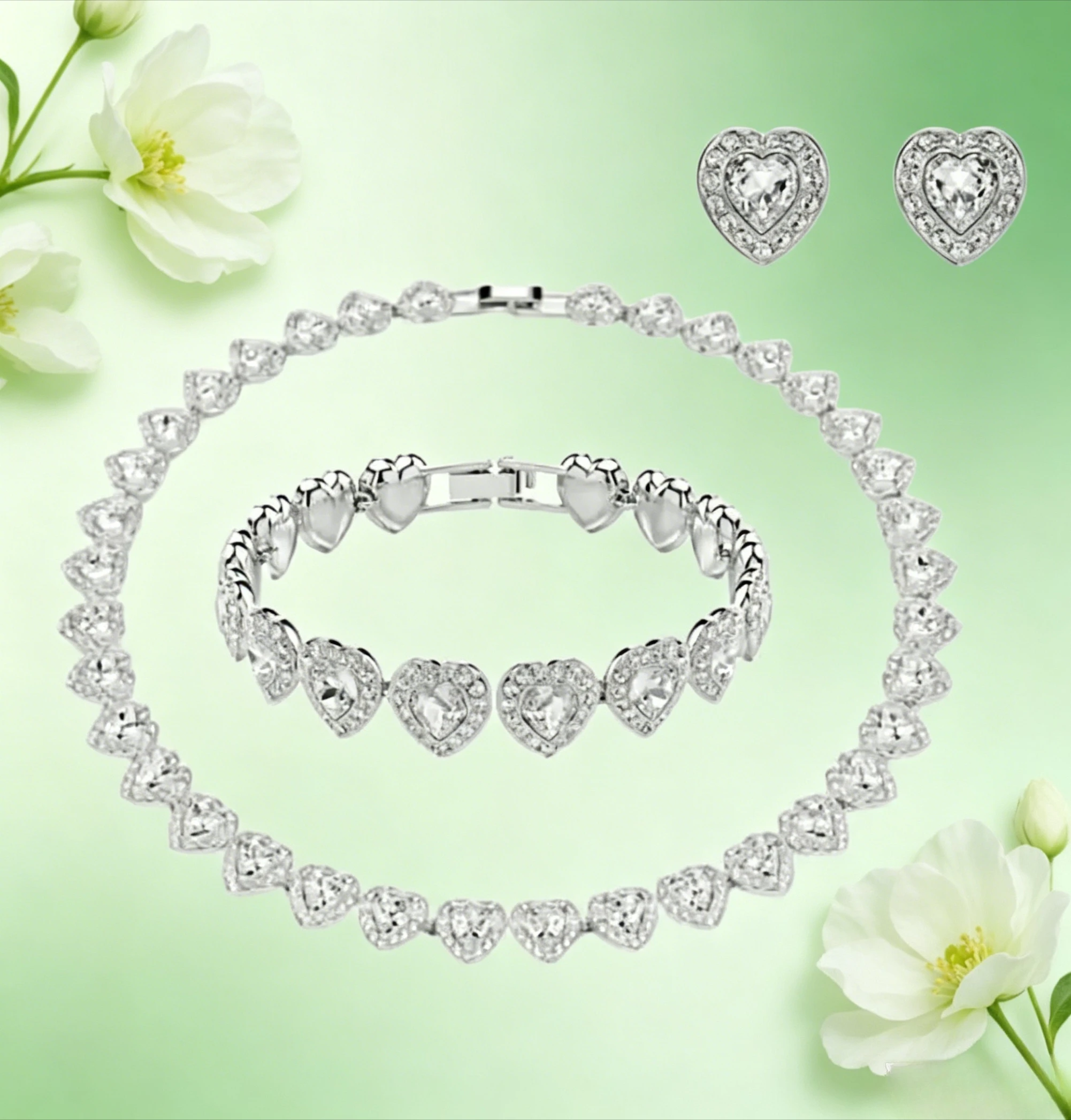 2026 New Hot Selling High-end Design Necklace Pendant Earrings Bracelet Jewelry Set Luxurious and Elegant Banquet Preferred
2026 New Hot Selling High-end Design Necklace Pendant Earrings Bracelet Jewelry Set Luxurious and Elegant Banquet Preferred