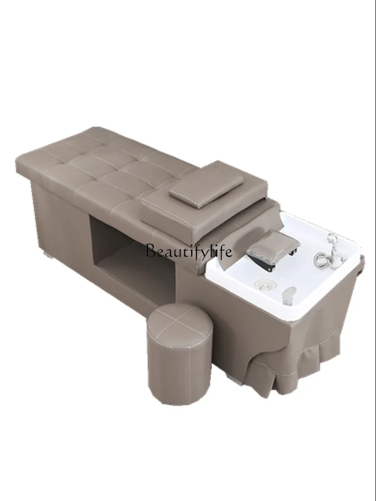 ld 30 Head Therapy Shampoo Chair Hair Saloon Dedicated Lying Completely Fumigation Water Circulation Bed with Water Heater
ld 30 Head Therapy Shampoo Chair Hair Saloon Dedicated Lying Completely Fumigation Water Circulation Bed with Water Heater