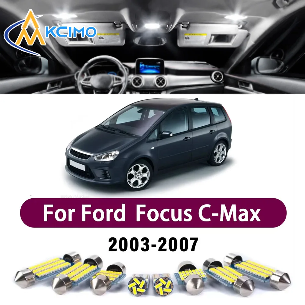 Premium LED Interior Lighting Kit for Ford Focus C-Max 2003-2007 2004 2005 High-Quality Error-Free Dome Map Trunk Auto Lamps
Premium LED Interior Lighting Kit for Ford Focus C-Max 2003-2007 2004 2005 High-Quality Error-Free Dome Map Trunk Auto Lamps