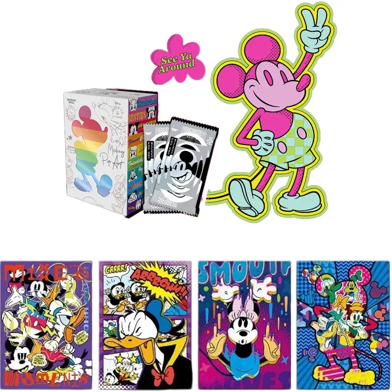 Genuine Disney Mickey Card Mickey and Friends Pop Art Trend Symbols Exquisite Gift Box Anime Peripheral Collectible Cards Gifts
Genuine Disney Mickey Card Mickey and Friends Pop Art Trend Symbols Exquisite Gift Box Anime Peripheral Collectible Cards Gifts