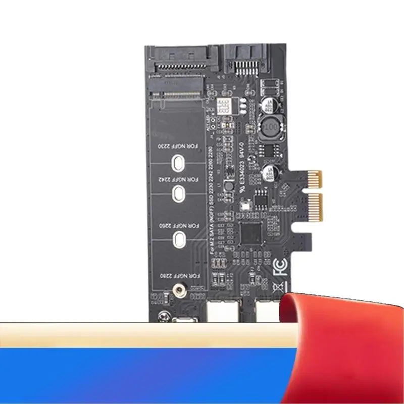 PCI-E To USB 3.0 PCI Express Card Incl.1 USB C And 2 USB A Ports, M.2 NVME To Pcie 3.0 Adapter Card With Bracket-X62A
PCI-E To USB 3.0 PCI Express Card Incl.1 USB C And 2 USB A Ports, M.2 NVME To Pcie 3.0 Adapter Card With Bracket-X62A