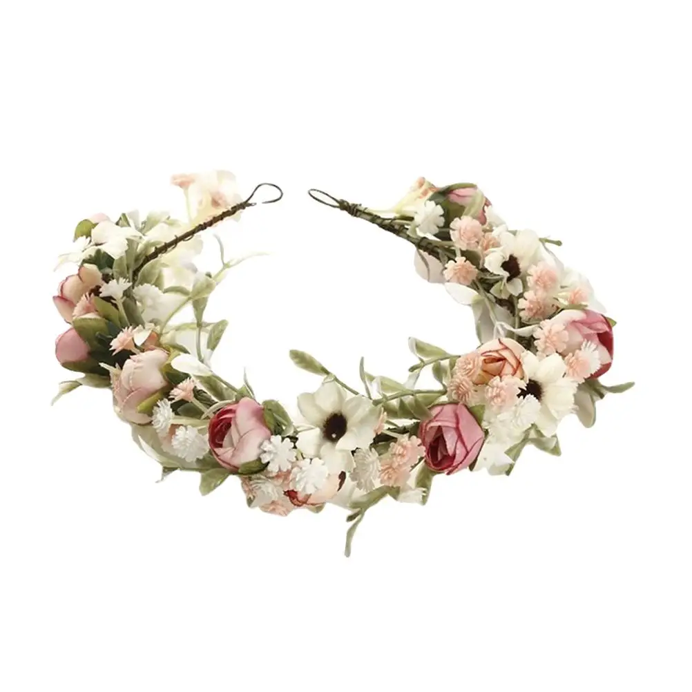 Artificial Garland Headdress Bridal Hair Accessories Women Fabric Rose Bride Headband Photo Props Wedding Party
Artificial Garland Headdress Bridal Hair Accessories Women Fabric Rose Bride Headband Photo Props Wedding Party