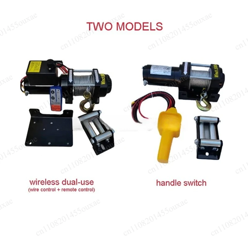 3500LBS Steel Cable Electric Traction Winch Dual Voltage 12V & 24V Wireless Control Equipment For Truck Trailer Off Road Rescue
3500LBS Steel Cable Electric Traction Winch Dual Voltage 12V & 24V Wireless Control Equipment For Truck Trailer Off Road Rescue