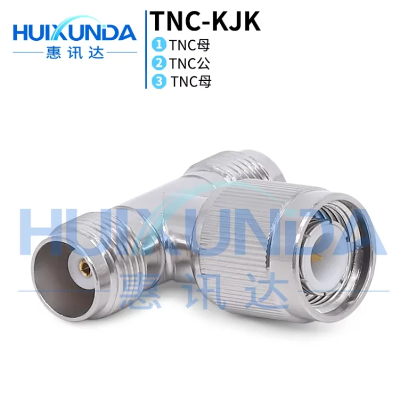 TNC-KJK TNC tee head TNC one-to-two female TNC one-to-two connector T-type connector
TNC-KJK TNC tee head TNC one-to-two female TNC one-to-two connector T-type connector