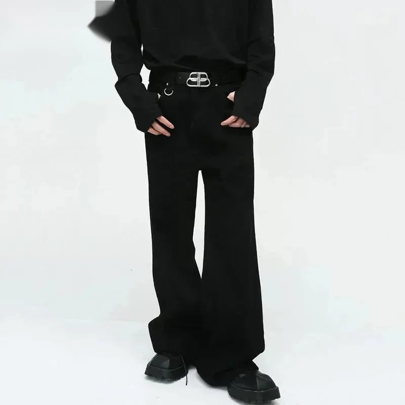 Vintage Men's Jeans New Fashion Washed Wide Leg Denim Pants Casual Loose Male Versatile Trousers Black Summer Autumn 9LXOW
Vintage Men's Jeans New Fashion Washed Wide Leg Denim Pants Casual Loose Male Versatile Trousers Black Summer Autumn 9LXOW