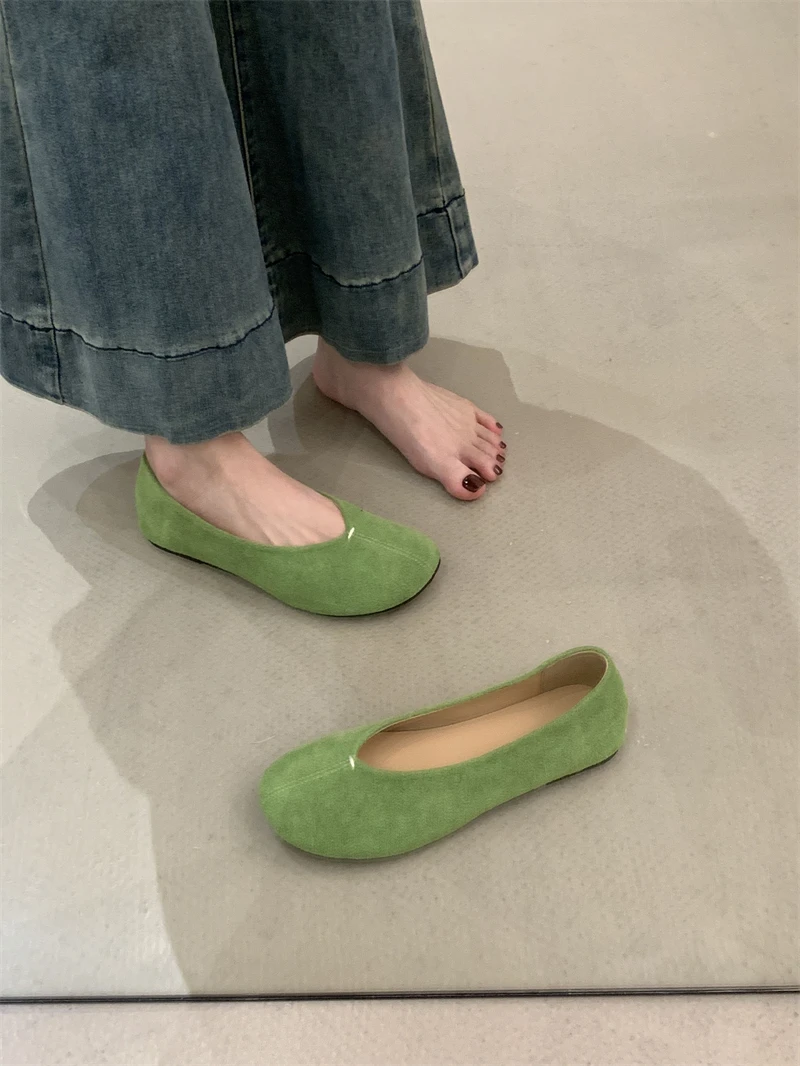Elegant Ladies Round Toe Belt Strap Shoes Barefoot Velvet Mary Janes Women Daily Office Loafers Slip On Mocasines Ballets Mujer
Elegant Ladies Round Toe Belt Strap Shoes Barefoot Velvet Mary Janes Women Daily Office Loafers Slip On Mocasines Ballets Mujer