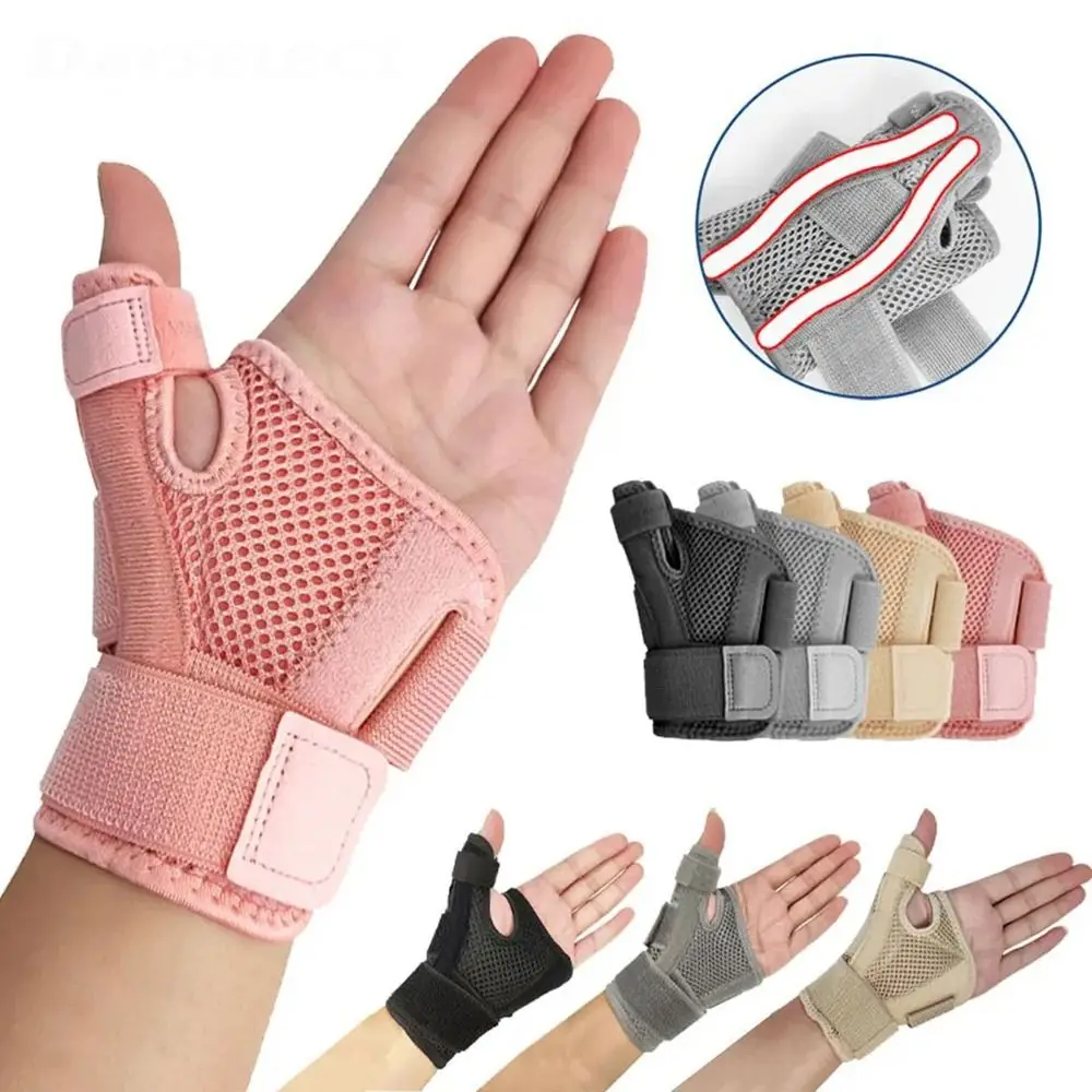 1Pcs Thumb Support Wrist Thumb Brace Fits Right & Left Hand Flexible Thumb Splint Breathable Protector Wrist Guard
1Pcs Thumb Support Wrist Thumb Brace Fits Right & Left Hand Flexible Thumb Splint Breathable Protector Wrist Guard