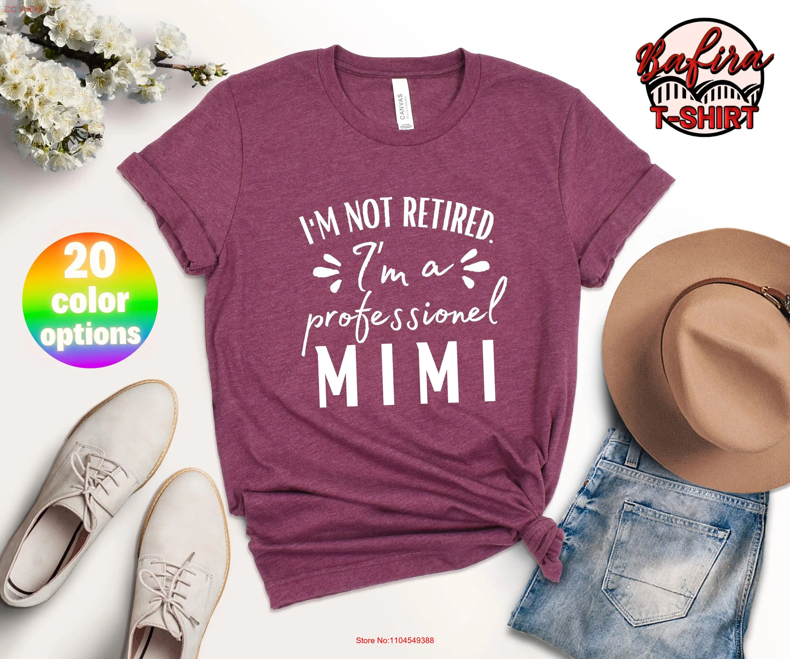 I'm Not Retired A Professional Mimi Grandma Mothers Day T Shirt Retirement Life For long or short sleeves
I'm Not Retired A Professional Mimi Grandma Mothers Day T Shirt Retirement Life For long or short sleeves