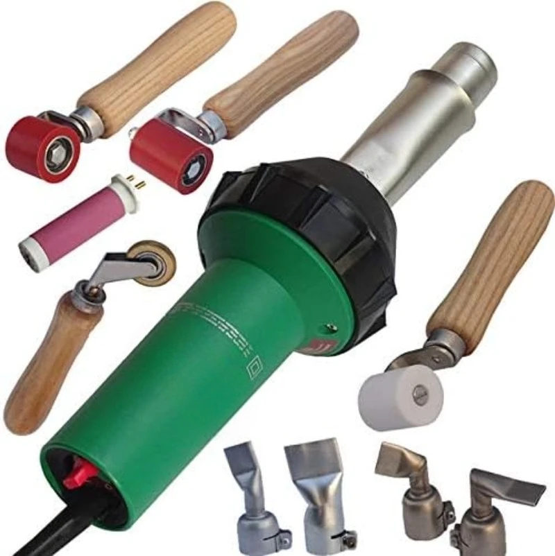 Hot Air Welding Gun For HDPE Geomembrane Welder For TPO Foof With Flat Weld Nozzle And Rollers For Welder
Hot Air Welding Gun For HDPE Geomembrane Welder For TPO Foof With Flat Weld Nozzle And Rollers For Welder