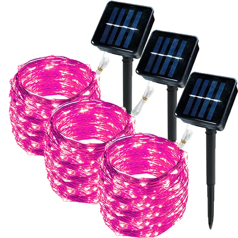 7m/12m/22m/32m Solar LED Fairy String Light Outdoor Waterproof 8Modes Street Garland for Party Wedding Decoration Lamp
7m/12m/22m/32m Solar LED Fairy String Light Outdoor Waterproof 8Modes Street Garland for Party Wedding Decoration Lamp