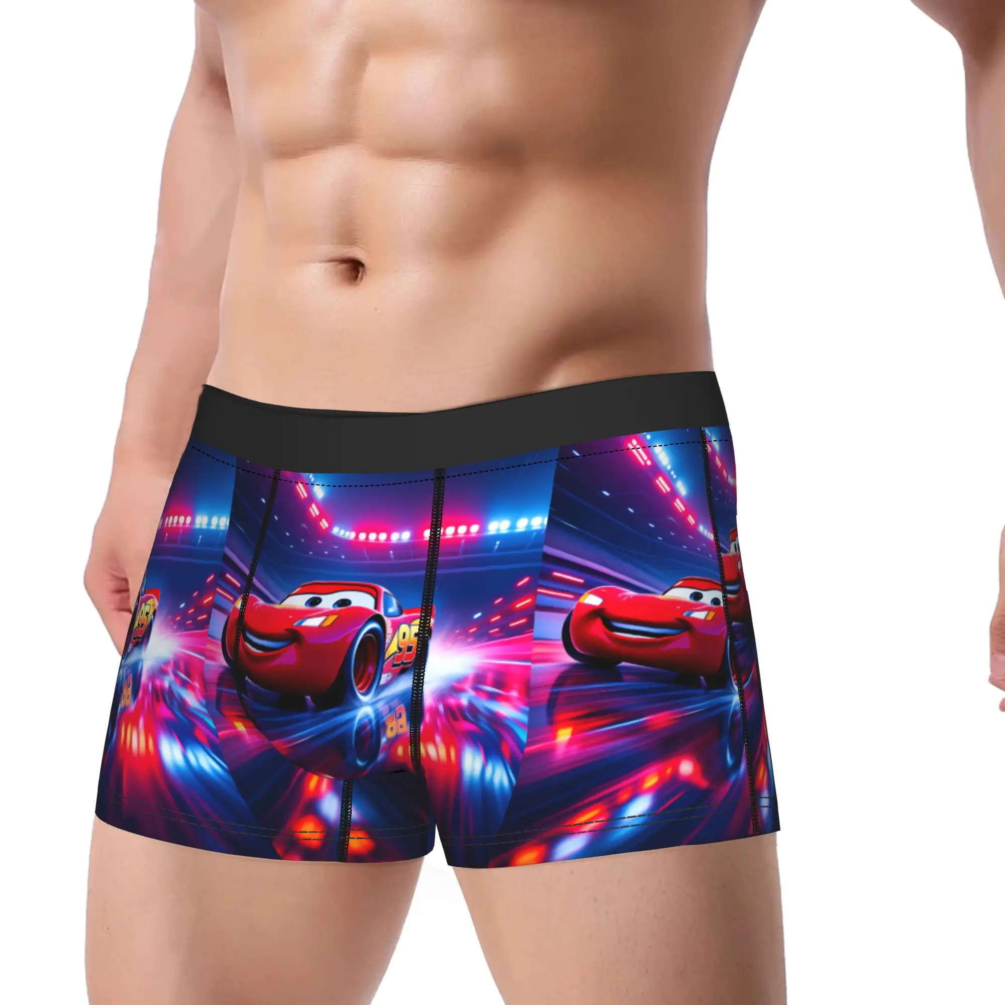 Lightning McQueen Neon Night Race Underwear Design Trunk High Quality Males Underpants Comfortable Boxer Brief Gift
Lightning McQueen Neon Night Race Underwear Design Trunk High Quality Males Underpants Comfortable Boxer Brief Gift