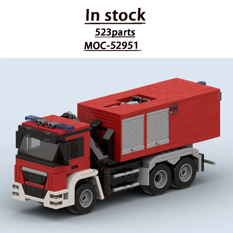 Конструктор MOC-52951: Грузовик-контейнеровоз для городской дорожной эвакуации, модель из 523 деталей, подарок на день рождения для мальчиков
Конструктор MOC-52951: Грузовик-контейнеровоз для городской дорожной эвакуации, модель из 523 деталей, подарок на день рождения для мальчиков