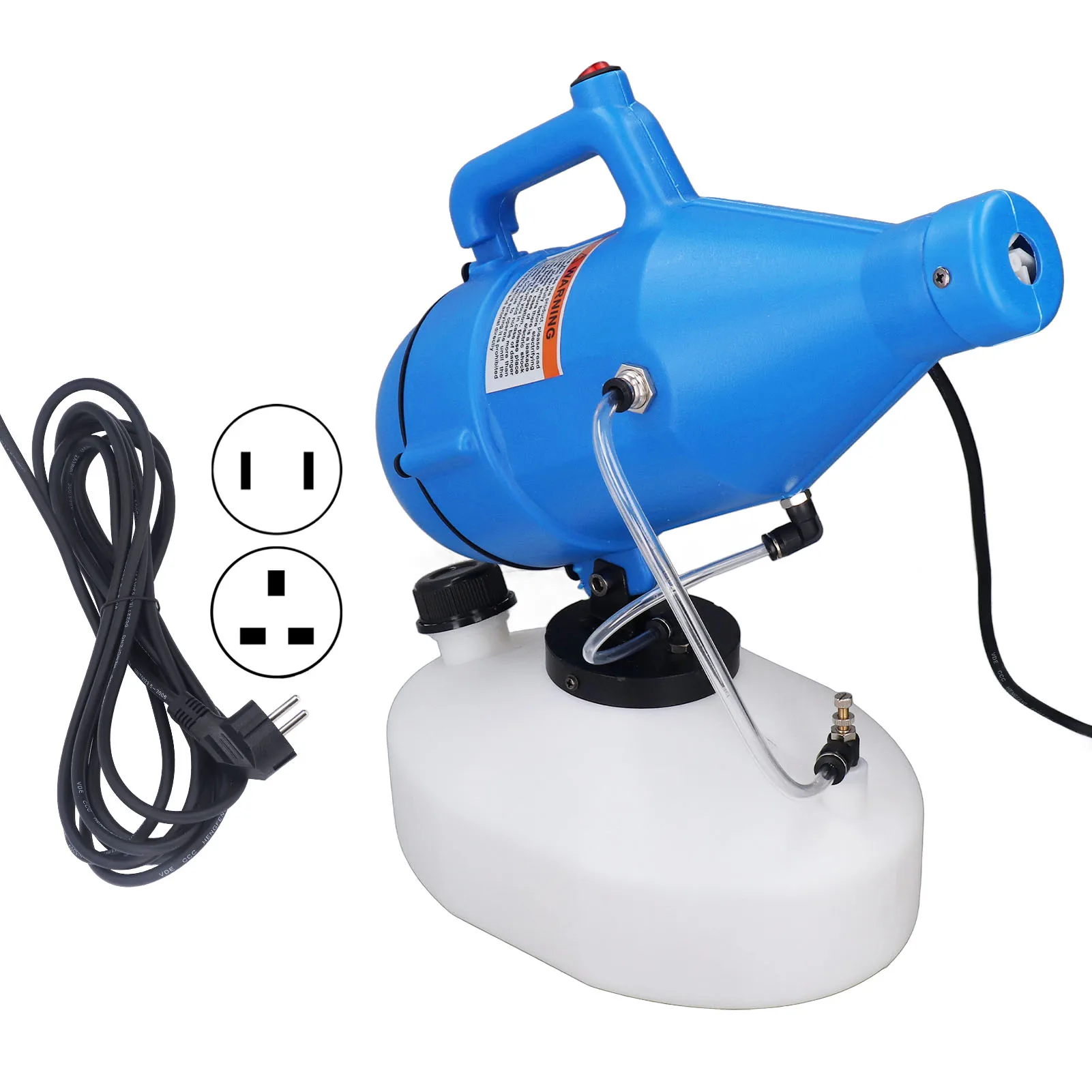 Electric Atomizer 4.5L ULV Mist Spray Machine 8 to 10m Spraying for Home School Hotel Home Electric Atomizer
Electric Atomizer 4.5L ULV Mist Spray Machine 8 to 10m Spraying for Home School Hotel Home Electric Atomizer