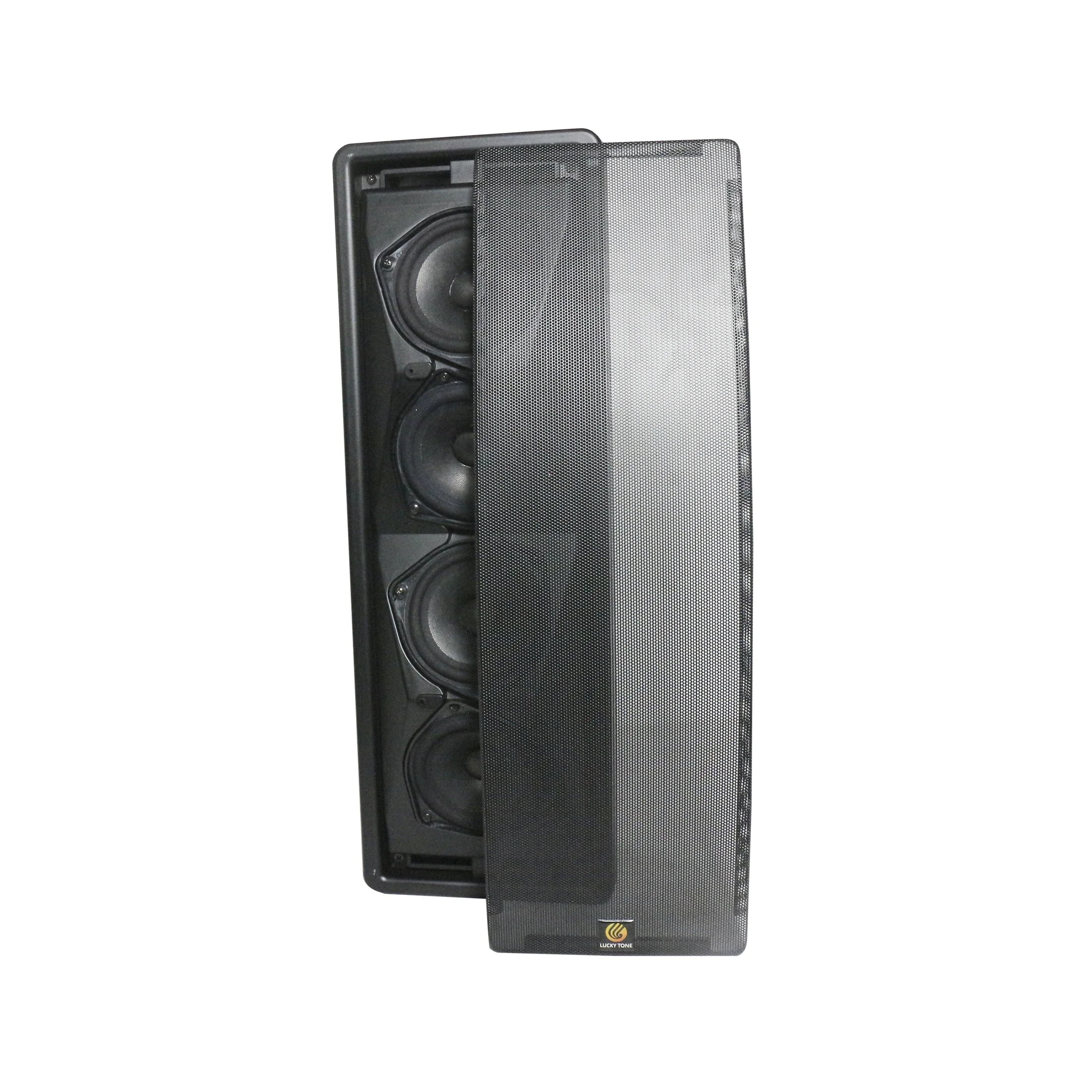 T PA 8ohm Sound 120W Powered Wall Mount Speaker 4.5" *4 Full Rang Line Array Speaker
T PA 8ohm Sound 120W Powered Wall Mount Speaker 4.5" *4 Full Rang Line Array Speaker