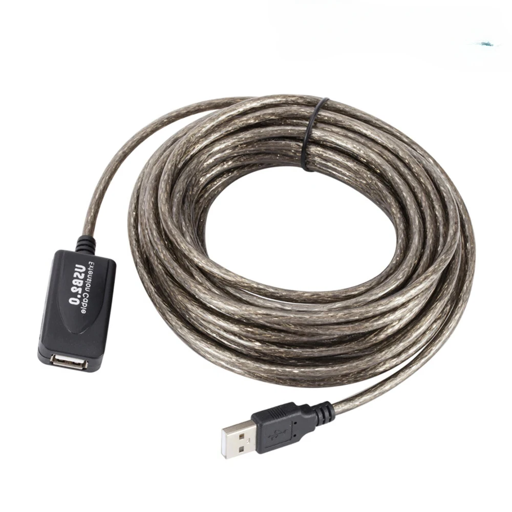 High Speed USB 2.0 Data Line Extension Cable Male To Female Adapter for PC Laptop Keyboard 15M/10M/5M
High Speed USB 2.0 Data Line Extension Cable Male To Female Adapter for PC Laptop Keyboard 15M/10M/5M