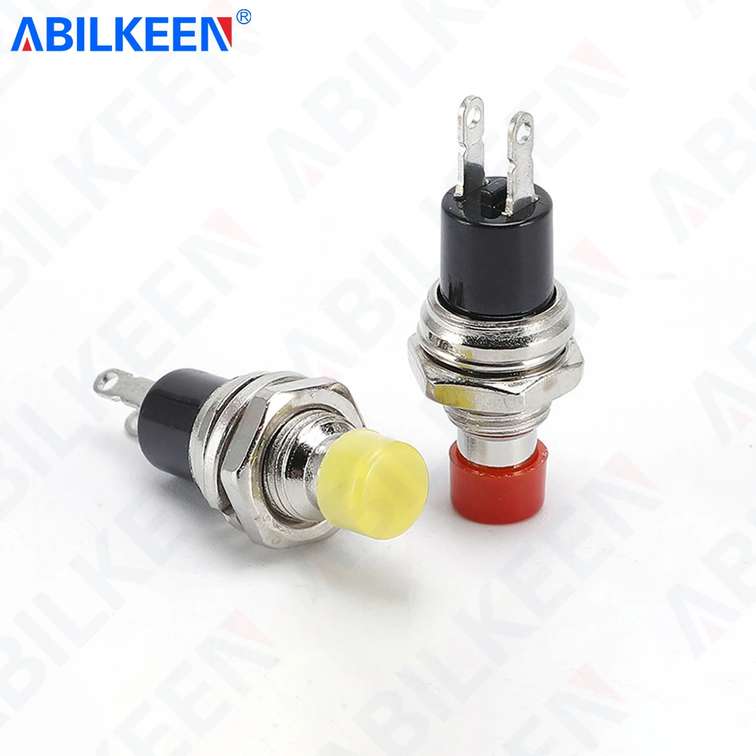 100 шт./лот ABILKEEN заводская поставка PBS-110 7 мм ультра-мини пластиковый кнопочный переключатель 1NO мгновенный мини-кнопочный переключатель
100 шт./лот ABILKEEN заводская поставка PBS-110 7 мм ультра-мини пластиковый кнопочный переключатель 1NO мгновенный мини-кнопочный переключатель