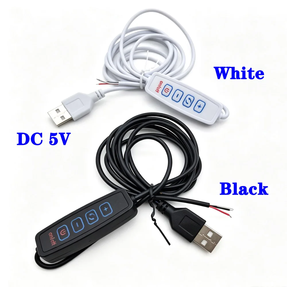 5V LED Dimmer USB Port Power Supply Line Dimming Color-Matching Extension Cable With ON OFF Switch Adapter For LED Light Bulb
5V LED Dimmer USB Port Power Supply Line Dimming Color-Matching Extension Cable With ON OFF Switch Adapter For LED Light Bulb