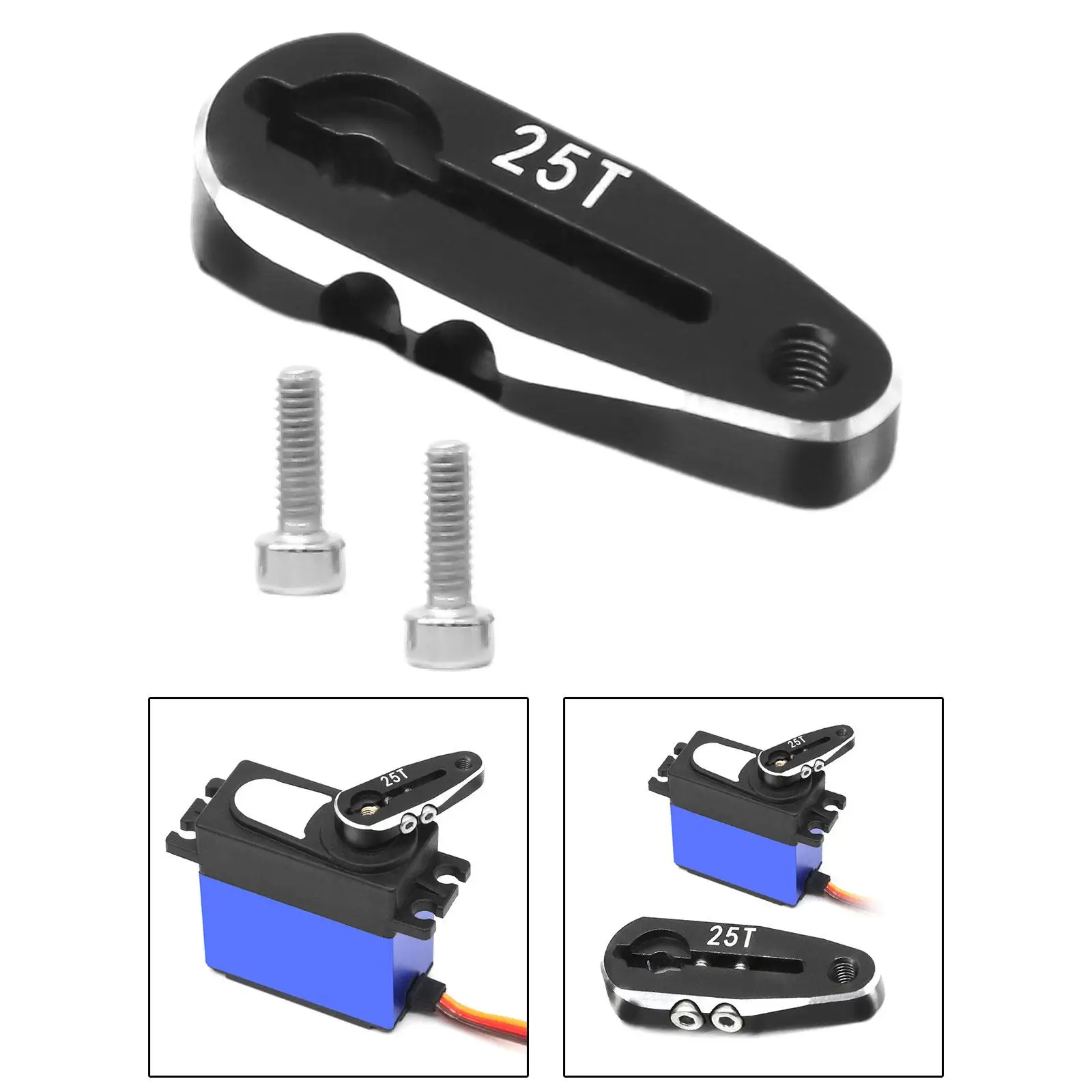 25T Servo 25T Metal Servo Arm for Crawler RC Hobby Car DIY Modified
25T Servo 25T Metal Servo Arm for Crawler RC Hobby Car DIY Modified