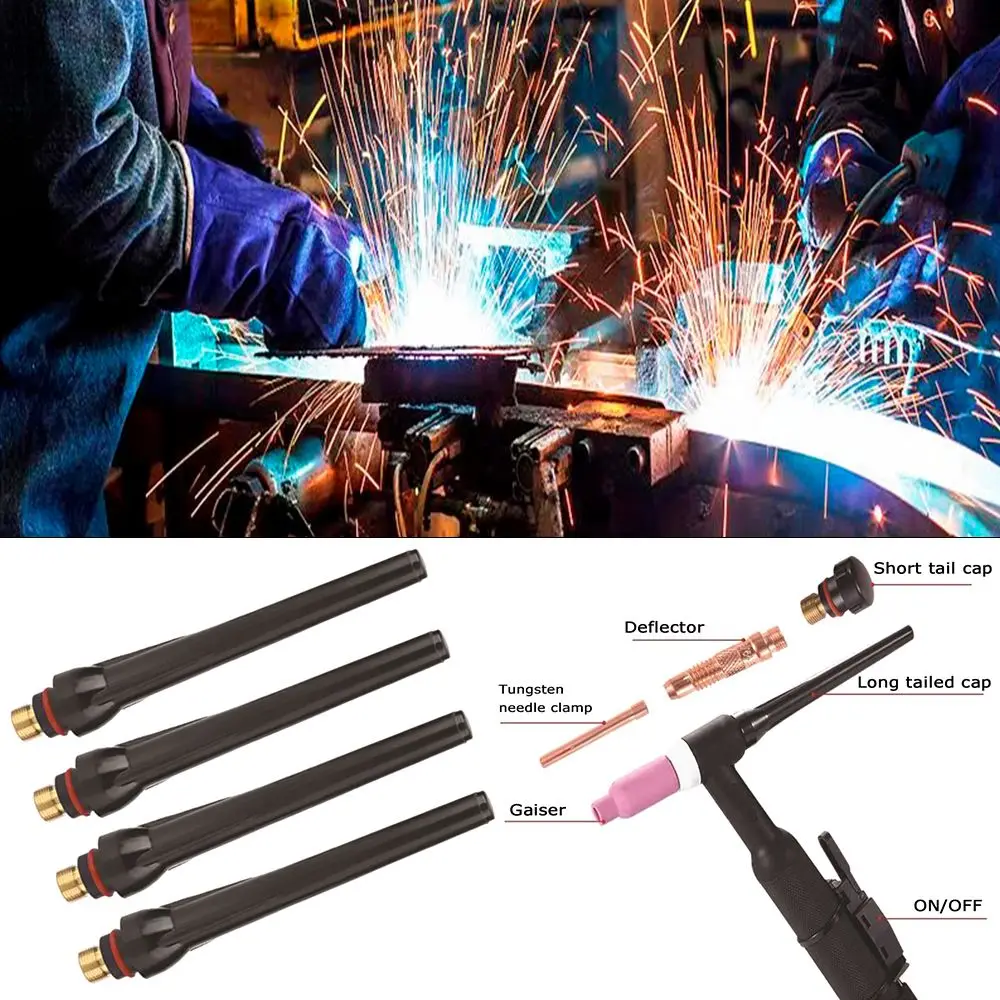 3pcs TIG Welding 57Y03/57Y04/57Y05 Back Cap Set for TIG Welding Torch WP17/18/26 TIG Consumables Welding Soldering Supplies
3pcs TIG Welding 57Y03/57Y04/57Y05 Back Cap Set for TIG Welding Torch WP17/18/26 TIG Consumables Welding Soldering Supplies