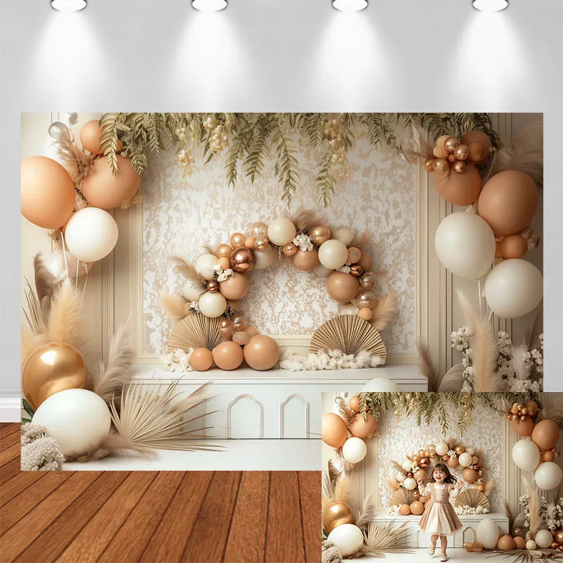 LS Photography Background Arch Balloon Pampas Grass White Cabinet Flower Decor Birthday Cakes Smash Kids Portrait Photo Backdrop
LS Photography Background Arch Balloon Pampas Grass White Cabinet Flower Decor Birthday Cakes Smash Kids Portrait Photo Backdrop