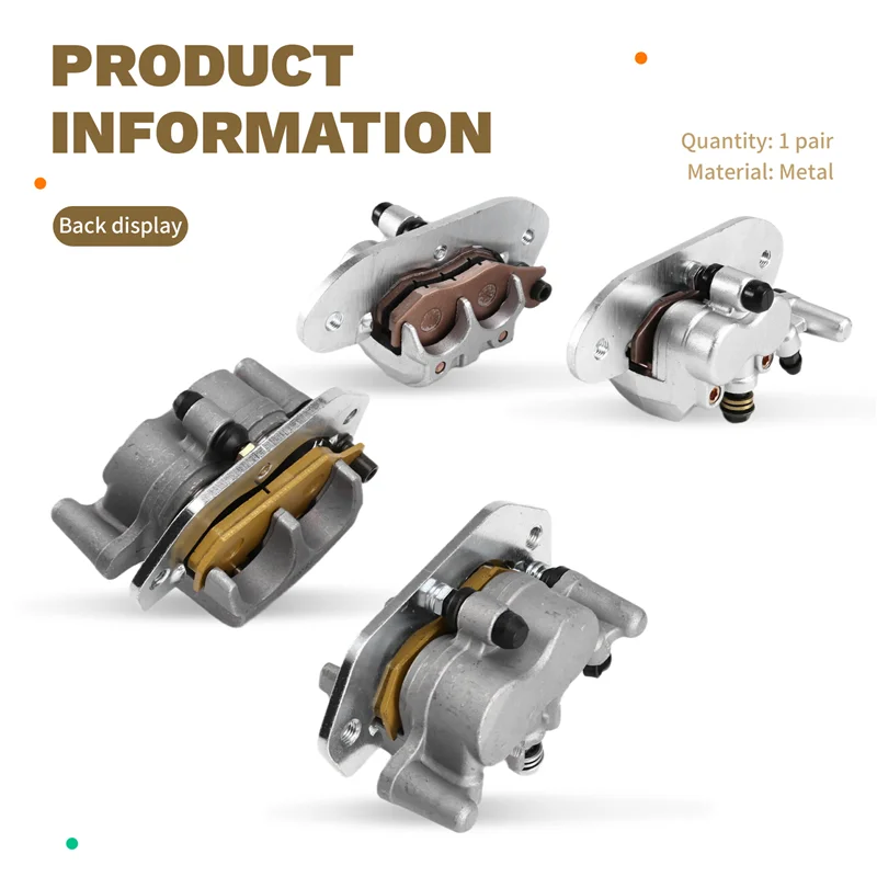 Motorcycle Brake Caliper 4PCS 1XD-2580T-00-00 1XD-2580W-00-00 For Viking 700 Wolverine X2 X4 700 850 2014-2022
Motorcycle Brake Caliper 4PCS 1XD-2580T-00-00 1XD-2580W-00-00 For Viking 700 Wolverine X2 X4 700 850 2014-2022