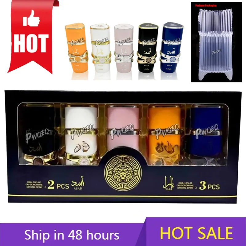5PCS 30ML Perfume Set Woman Man Scent Lasting Fragrance Pheromone Eau De Parfum Female Fragrance Arab Parfume Gift Body Spray
5PCS 30ML Perfume Set Woman Man Scent Lasting Fragrance Pheromone Eau De Parfum Female Fragrance Arab Parfume Gift Body Spray