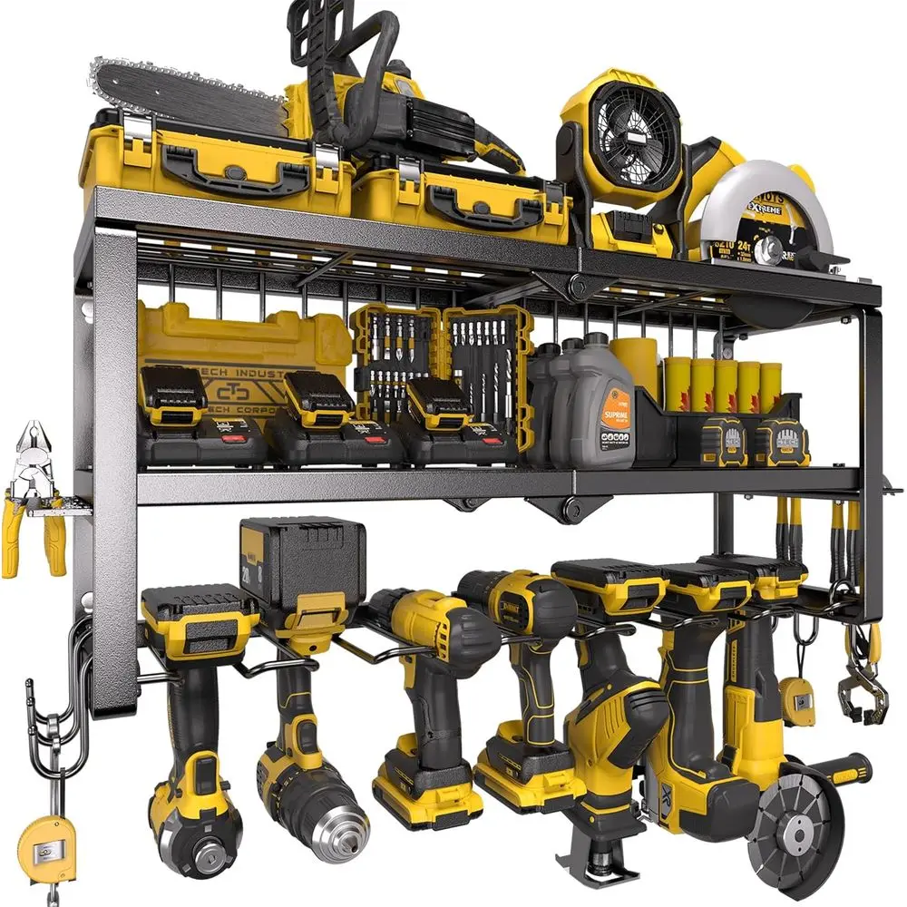 SpamPower Tool Organizer or Tool Storage, Drill Holder Wall Mount with Screwdriver Organizer, Tool Holder or Garage Wall Organiz
SpamPower Tool Organizer or Tool Storage, Drill Holder Wall Mount with Screwdriver Organizer, Tool Holder or Garage Wall Organiz