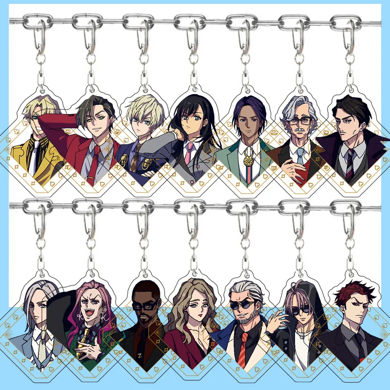 HIGH CARD Acrylic Keychain Finn Chris Leo Wendy Character Bag Charm Collectible Gift Desktop Decor Kingring Creative Keyring
HIGH CARD Acrylic Keychain Finn Chris Leo Wendy Character Bag Charm Collectible Gift Desktop Decor Kingring Creative Keyring
