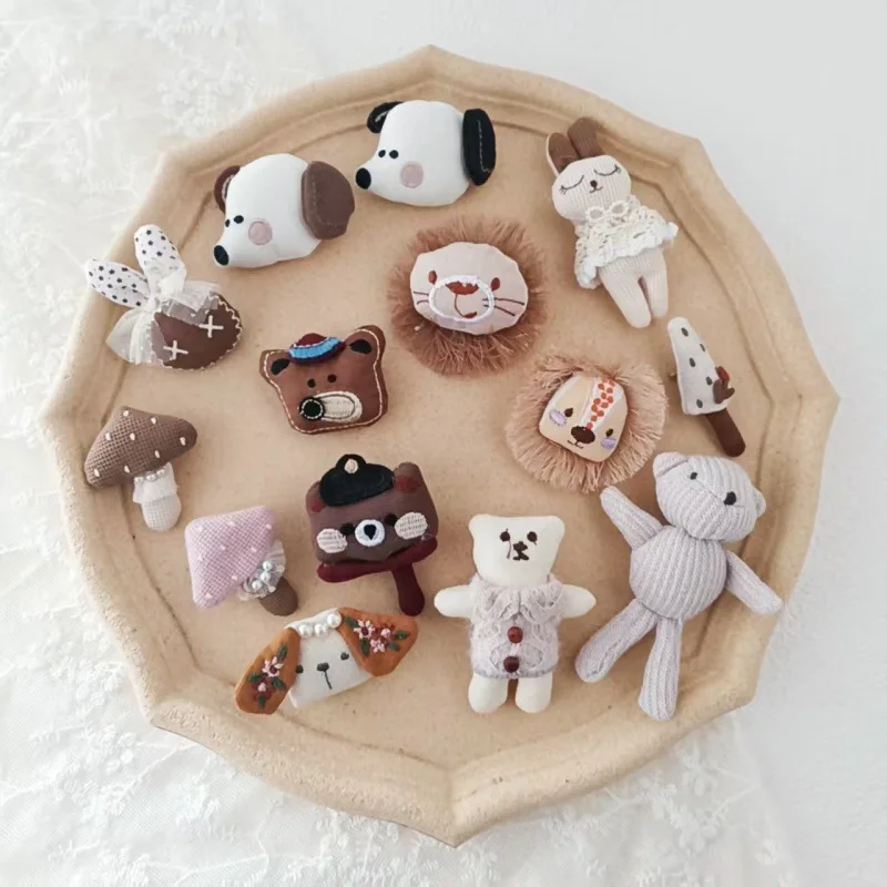 Cotton Linen Cartoon Animal Brooch Handmade Dog Rabbit Vintage Versatile Decorative Pin for Women Bag Clothing Daily Premium
Cotton Linen Cartoon Animal Brooch Handmade Dog Rabbit Vintage Versatile Decorative Pin for Women Bag Clothing Daily Premium