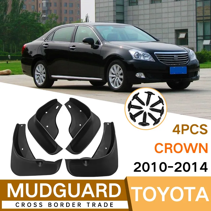 For Toyota Crown 2010-2014 black car mudguard Reduce dust Resist tire dirt car accessories tools
For Toyota Crown 2010-2014 black car mudguard Reduce dust Resist tire dirt car accessories tools