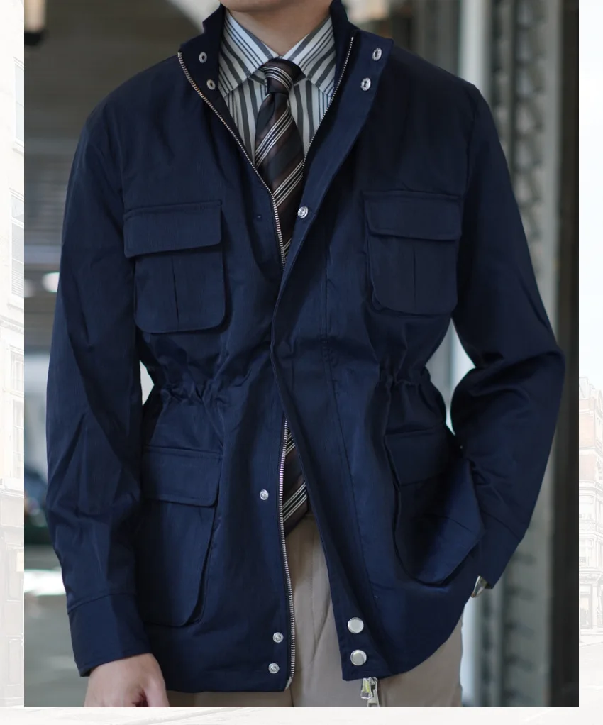 AI NI YA Spring and Autumn New Loose Safari Jacket Casual Business Men's Coat Retro Windbreaker
AI NI YA Spring and Autumn New Loose Safari Jacket Casual Business Men's Coat Retro Windbreaker