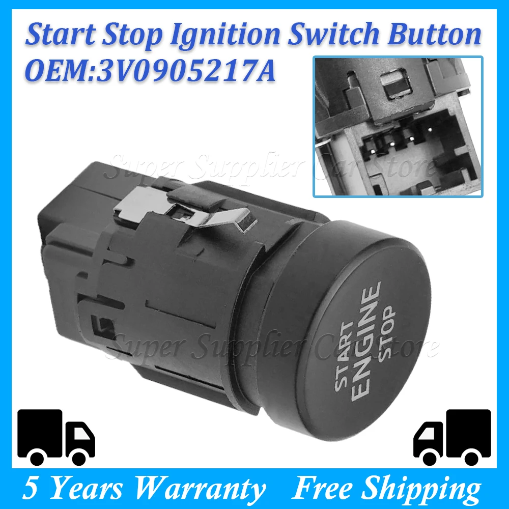 Car Engine Switch Push Button Start Stop Switch Button For Skoda Kodiaq 2017 2018 2019 2020 2021 3V0905217 3V0905217A
Car Engine Switch Push Button Start Stop Switch Button For Skoda Kodiaq 2017 2018 2019 2020 2021 3V0905217 3V0905217A