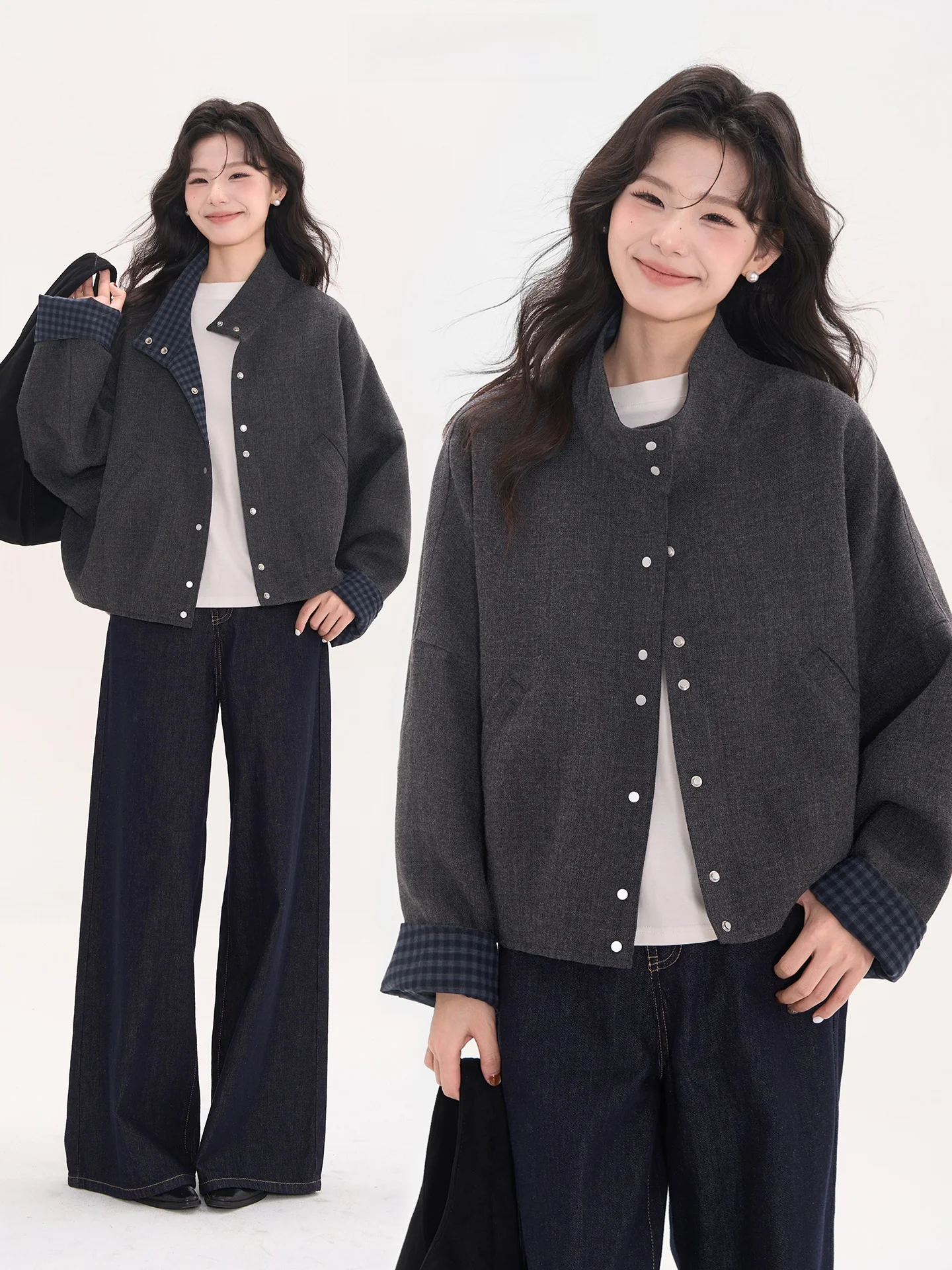 Женское шерстяное пальто Heme с воротником-стойкой, осеннее, на одной пуговице, простое, для повседневной носки, утепленное, с длинными рукавами, свободного кроя
Женское шерстяное пальто Heme с воротником-стойкой, осеннее, на одной пуговице, простое, для повседневной носки, утепленное, с длинными рукавами, свободного кроя