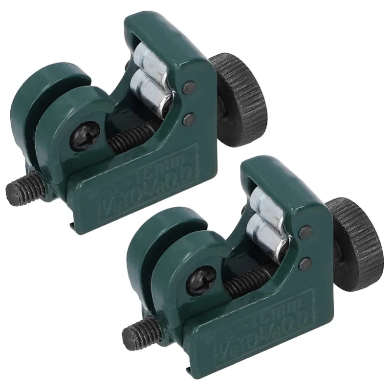 2Pcs Tubing Cutter Mini Copper Aluminum Iron Metal Tube Slice Cutter Green 3-16mm CT-127A
2Pcs Tubing Cutter Mini Copper Aluminum Iron Metal Tube Slice Cutter Green 3-16mm CT-127A