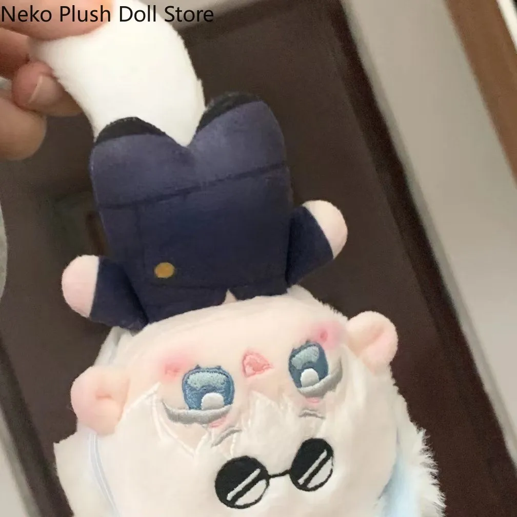 Anime Jujutsu Kaisen Gojo Satoru Attribute Printed body Cosplay Cartoon Cute Plush Toys Dress up Cotton Doll Xmas Gift 10CM
Anime Jujutsu Kaisen Gojo Satoru Attribute Printed body Cosplay Cartoon Cute Plush Toys Dress up Cotton Doll Xmas Gift 10CM