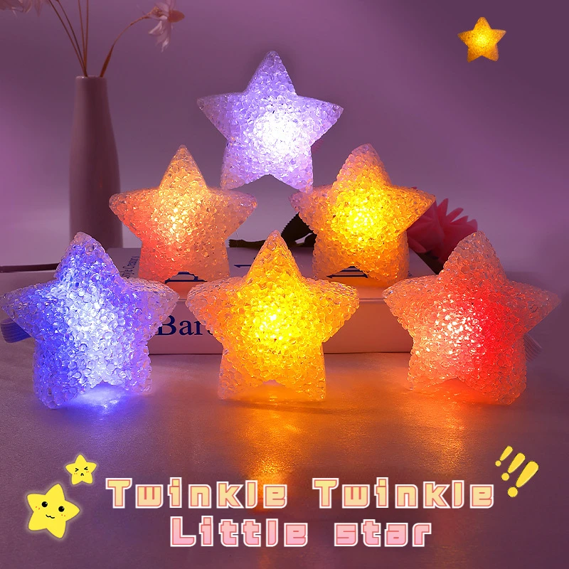 LED Star Night Light Kids Toy Lights Battery Powered Stage Performance Wrist Lamp Children Birthday Christmas Gifts Night Lamps
LED Star Night Light Kids Toy Lights Battery Powered Stage Performance Wrist Lamp Children Birthday Christmas Gifts Night Lamps