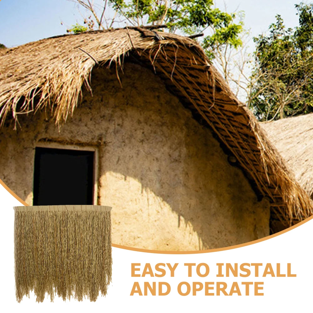 3pcs Artificial Thatch Roof Tiles Simulated Straw Decor for Garden Patio Balcony Restaurant Lifelike PE Plastic Landscaping DIY
3pcs Artificial Thatch Roof Tiles Simulated Straw Decor for Garden Patio Balcony Restaurant Lifelike PE Plastic Landscaping DIY