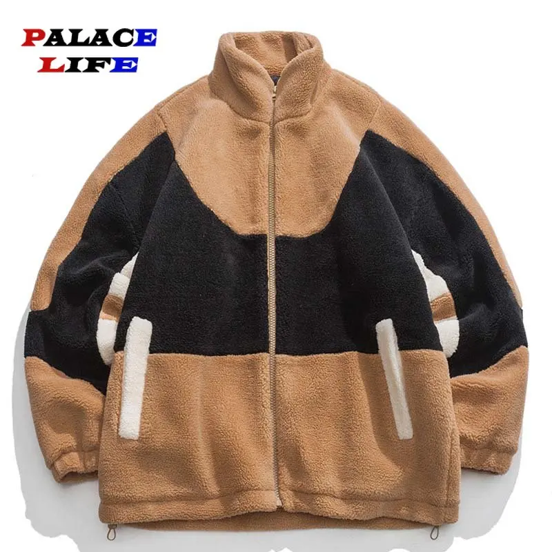Fleece Jacket Men 2022 Autumn Winter New Patchwork Fashion Outdoor Thicken Warm Stand-up Collar Zipper Parka Jacket Outwear
Fleece Jacket Men 2022 Autumn Winter New Patchwork Fashion Outdoor Thicken Warm Stand-up Collar Zipper Parka Jacket Outwear