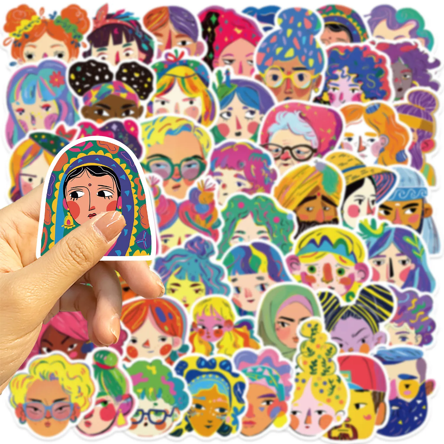 50pcs Colorful Abstract Character Stickers suitablefor Notebook computer Luggage Refrigerator skate boards phone cases sticker
50pcs Colorful Abstract Character Stickers suitablefor Notebook computer Luggage Refrigerator skate boards phone cases sticker