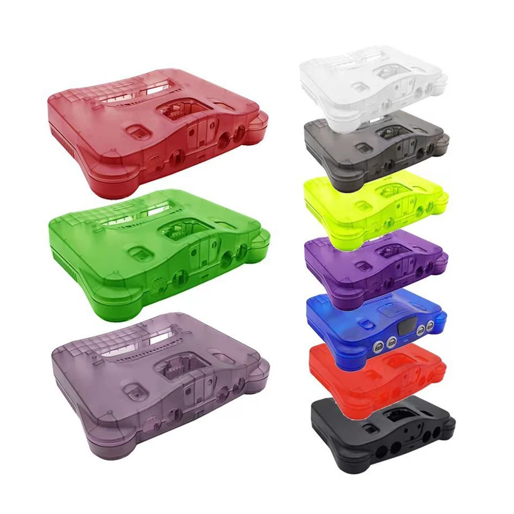 For N64 Replacement Shell Translucent Case Retro Video Game Console Transparent Protector Housing Cover Game Accessory
For N64 Replacement Shell Translucent Case Retro Video Game Console Transparent Protector Housing Cover Game Accessory