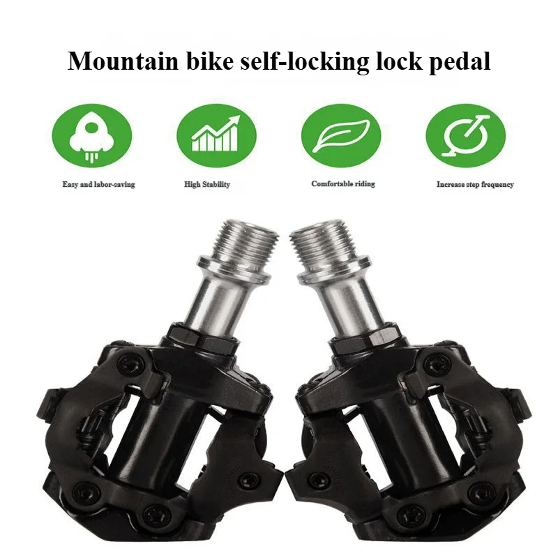 Нейлоновые самоблокирующиеся педали для горного велосипеда с системой SPD, педали DU+Peilin с фиксирующей пластиной.
Нейлоновые самоблокирующиеся педали для горного велосипеда с системой SPD, педали DU+Peilin с фиксирующей пластиной.