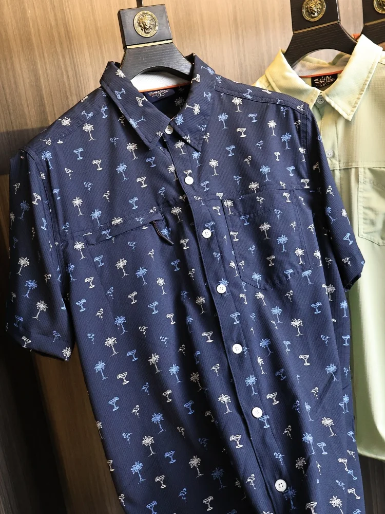 Functional Men's Short Sleeve Shirt Summer Quick Dry Elastic Sun Protection Collar Surf Fishing Series Modern Style Fashion U...
Functional Men's Short Sleeve Shirt Summer Quick Dry Elastic Sun Protection Collar Surf Fishing Series Modern Style Fashion U...