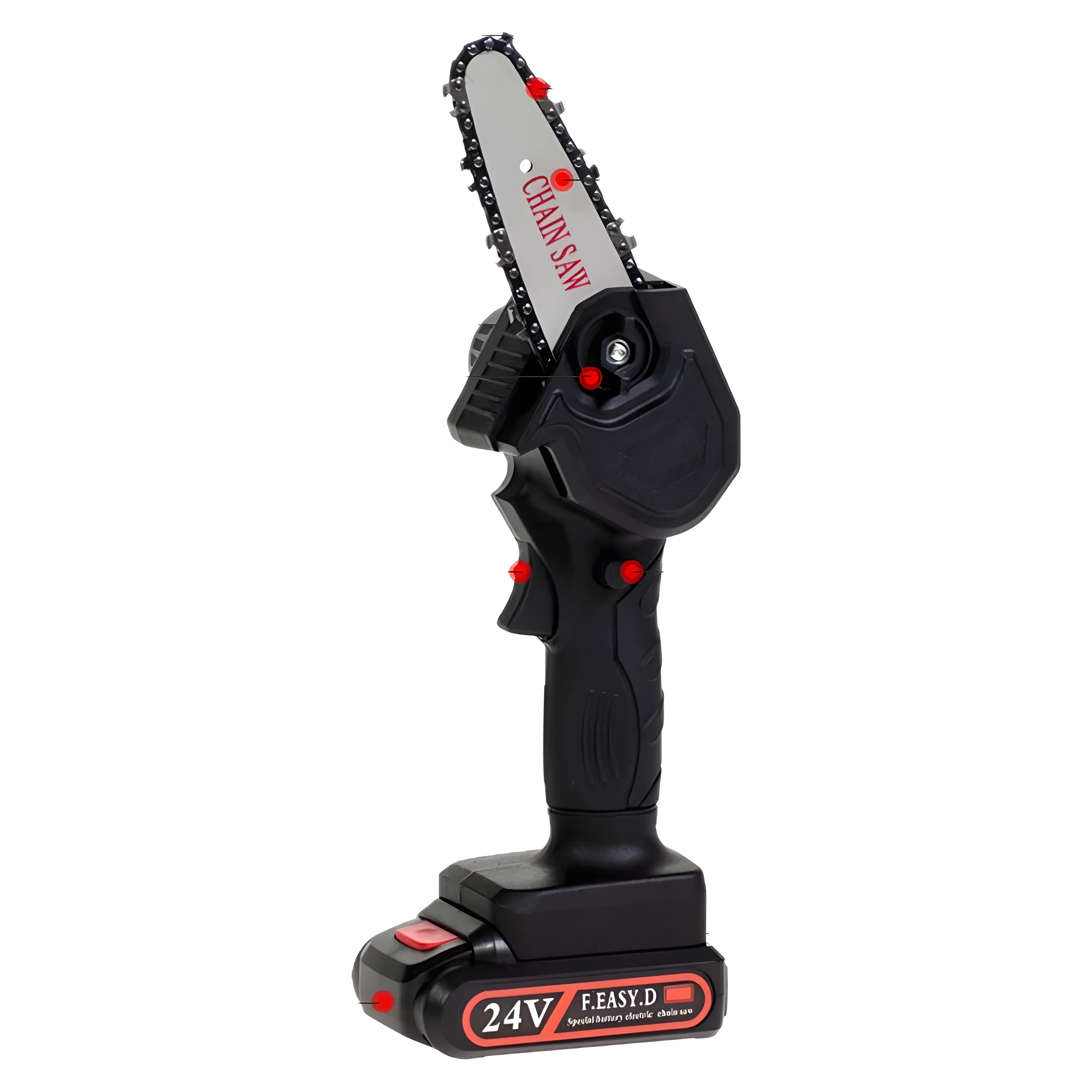 4Inch Cordless Electric Chainsaw - 21V Lithium Battery Mini Handheld Saw for Garden & Wood Cutting | Lightweight One-Handed Desi
4Inch Cordless Electric Chainsaw - 21V Lithium Battery Mini Handheld Saw for Garden & Wood Cutting | Lightweight One-Handed Desi