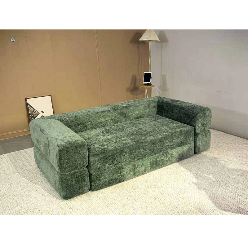 Vacuum corduroy vintage straight-line bed, removable and washable fabric, foldable dual-use compressed sofa
Vacuum corduroy vintage straight-line bed, removable and washable fabric, foldable dual-use compressed sofa