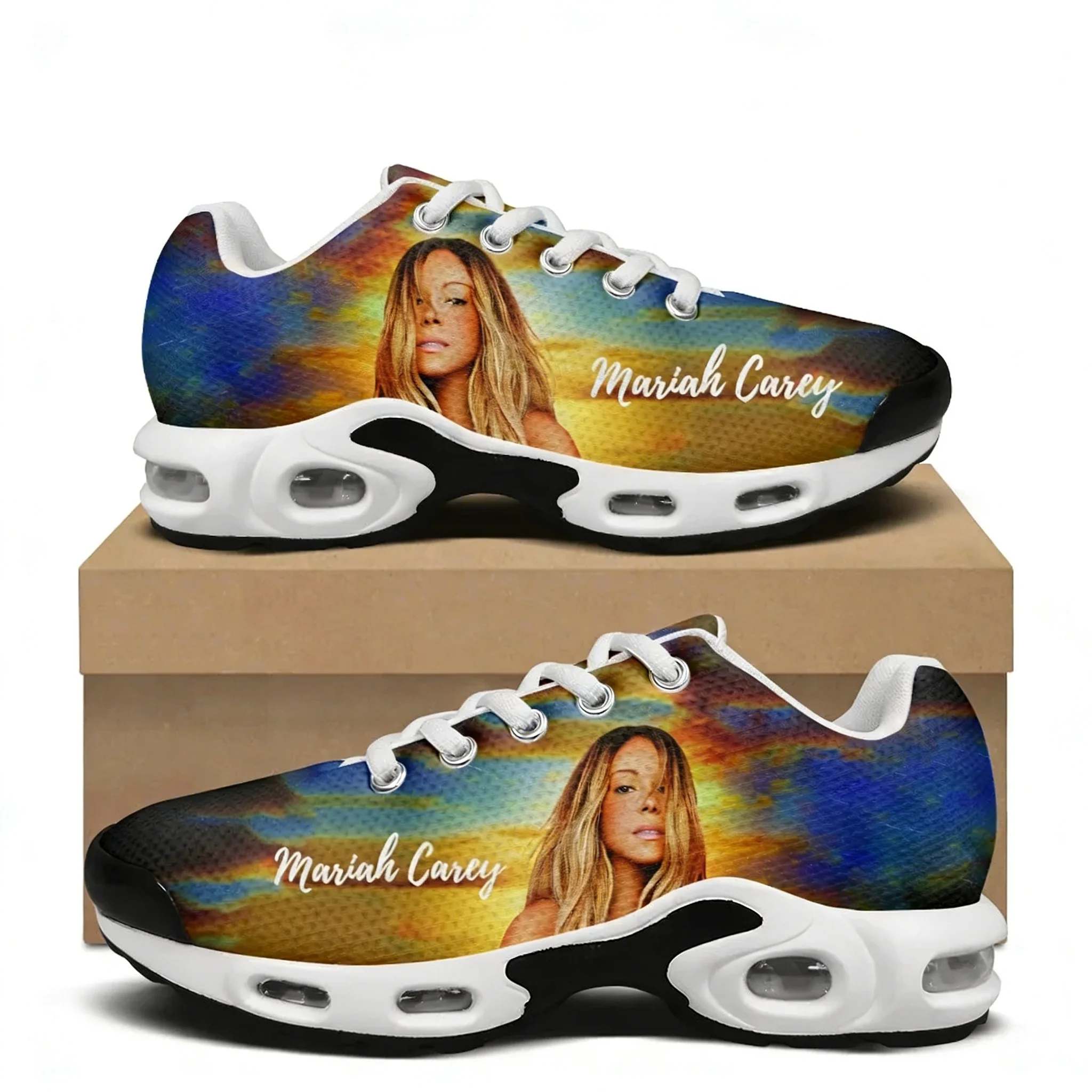 Mariah Carey Air Cushion Sneakers Hip hop Singer Mens Womens Hiking Running Casual Shoes Mountain Climbing Shoes Custom Shoes
Mariah Carey Air Cushion Sneakers Hip hop Singer Mens Womens Hiking Running Casual Shoes Mountain Climbing Shoes Custom Shoes